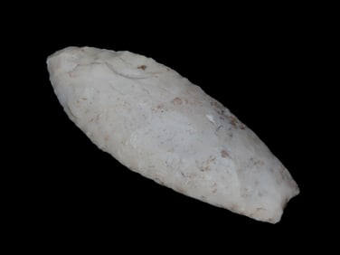2 15/16" Agate Basin, found in Illinois, Ex Walt McIntire Collection