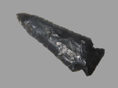 2 15/16" Sonora Chert Pinetree, found in Tennessee, Ex Walt McIntire Collection