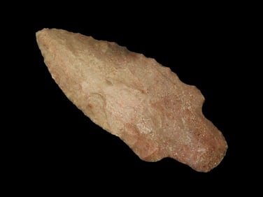2 15/16" Adena, found by Josh Walker 3 Miles south of Lomax, Illinois in Henderson Co.,