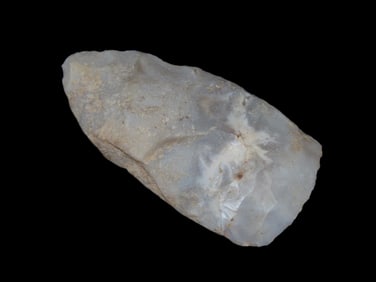 3 3/8" Polished Hoe, found by Josh Hamilton in Brown Co., , Illinois near Mt. Sterling