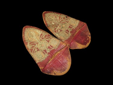 Moroccan Babouche Leather Slippers