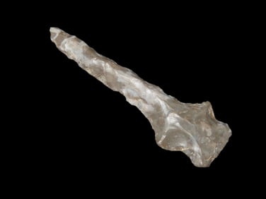 2 7/8" Hafted Drill, ex Michael Knabe, Found in Arkansas