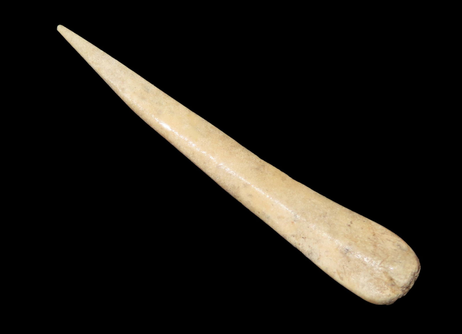 Mandan Bone Awl, Acquired from Jerry Dickey, Found in North Dakota: Mandan Bone Awl, Acquired from Jerry Dickey, Found in North Dakota