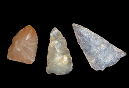 Set of Triangles, Acquired from Jerry Dickey, Found in North Dakota