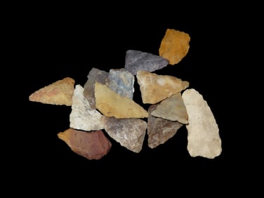 Set of Triangles, Acquired from Jerry Dickey, Found in North Dakota