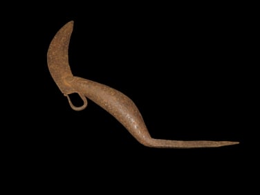 Antique African Fisherman's Net Knife, 1800s