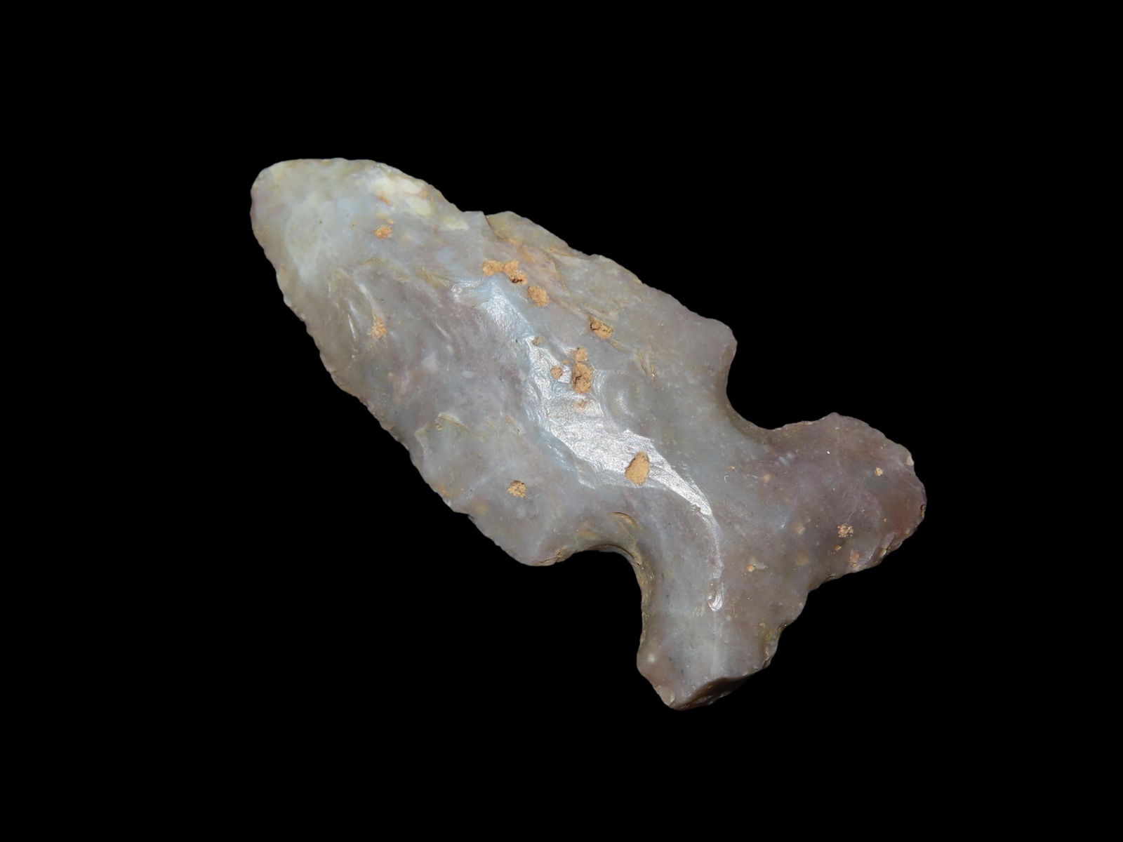 1 3/4'' Big Sandy Arrowhead,Found In N.E Arkansas,Ex Michael Knabe (1 of 4)