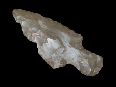2 7/8'' Turkey Tail Arrowhead,Found In N.E Arkansas,Ex Michael Knabe