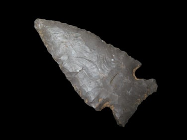 2'' Hamilton Arrowhead,Found In N.E Arkansas,Ex Michael Knabe
