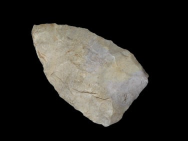 1 15/16'' Paleo Blade Ground Hafting Area,Found In Arkansas,Ex Michael Knabe