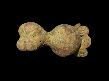 Copper 2'' God Offering Tumbaga Tariona Pre Columbian