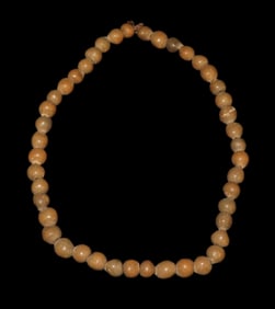 14'' Strand Pre Columbian Moche Pottery Beads