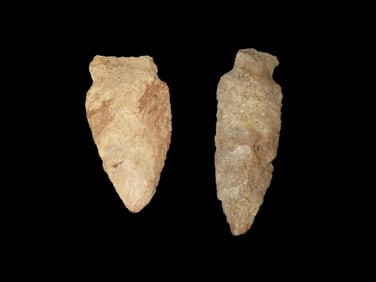 2 Nice Creek Found Relics,From The Gary Nelson Collections,Found In Buren Co IA
