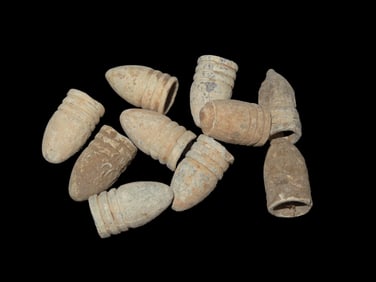 Grouping Of Civil War Metal Detecting Finds Of Boyd Cole,Found In Wayne Co Tennessee