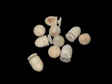 Grouping Of Civil War Metal Detecting Finds Of Boyd Cole,Found In Wayne Co Tennessee