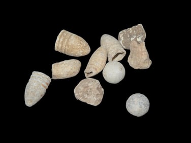 Grouping Of Civil War Metal Detecting Finds Of Boyd Cole,Found In Wayne Co Tennessee