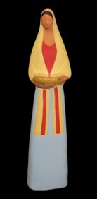 Clay Indian Statue