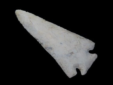 3 1/2" Kirk Corner Notch, Ex John Howze Collection