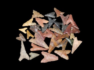 Group of Bird Points, Ex John Howze Collection