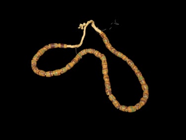 Strand of Sandcast Beads, Ex John Howze Collection