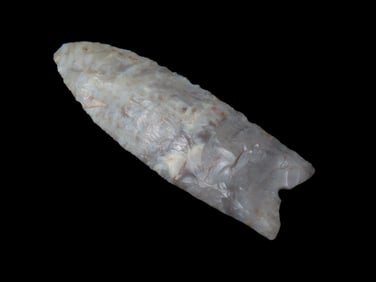 2 13/16" Clovis, Outstanding Color, Unique Notch at Base, Ex David Elwell Collection