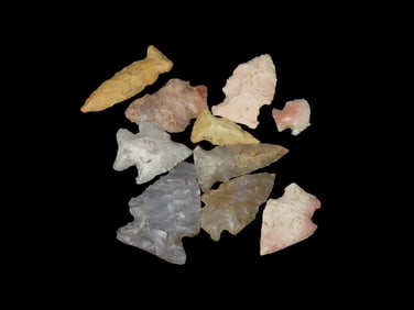 Lot of Nicer Quality Common Pts, Great Colors, Ex David Elwell Collection