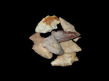 Group of Nicer Common Pts, Ex David Elwell Collection