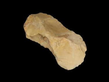 7 1/8" Large Bi-Face Flint Axe/Spade, Ex James Kerr Collection