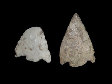 Set of Fractured Base Pts, Ex James Kerr Collection