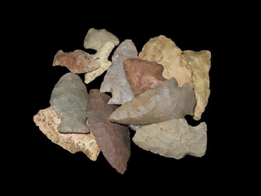 Group of Common Field Grade Pts, Ex James Kerr Collection