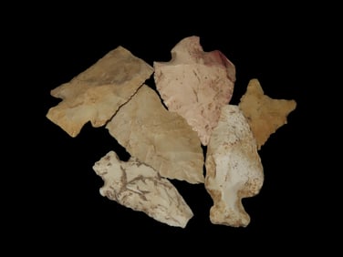 Group of Common Field Grade Pts, Ex James Kerr Collection