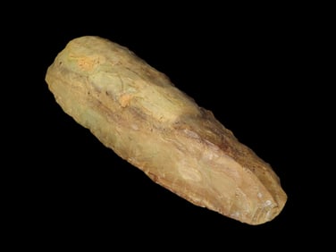 8 1/2" Flint Adze, Ex Bill Heuter Collection