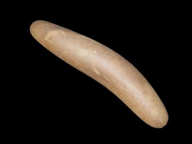 7 1/2" Stone Tool, Hide working/Pottery, found in Tennessee or Ohio, Ex Bill Heuter Collection