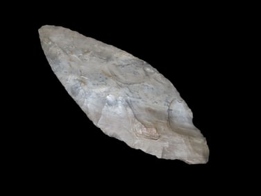 3 3/4" Adena Knife/Blade, found in Tennessee, Ex Bill Heuter Collection