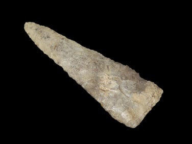 3 3/4" Scottsbluff Type II, Motley COA, found in Pike Co., Illinois, Ex John Leithoff, Ex Herb