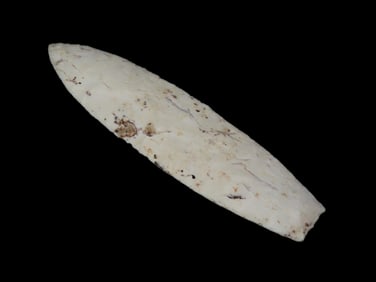 4 3/16" Agate Basin, Partain COA, found in Mason Co., Illinois, Ex Jeff Moss, Ex Dan Austin, Ex