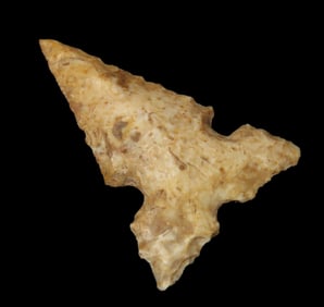 1 3/16" Cahokia, Partain COA, found in Illinois, Ex James Hinson Collection