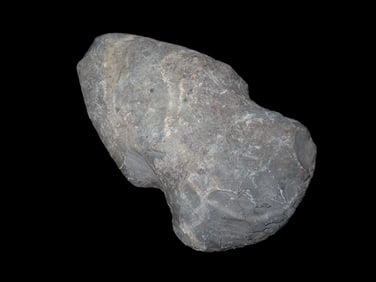 7 3/8" Full Groove Slate Axe, found near Peru in Miami Co., Indiana