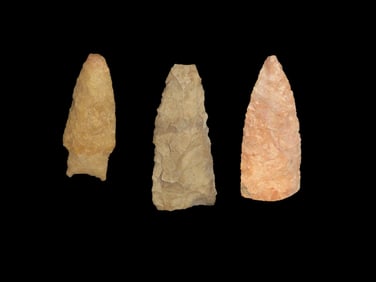 Group of Central Missouri Woodland/Archaic Pts.