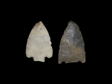 Lot of 2 Woodland Pts., found in Missouri