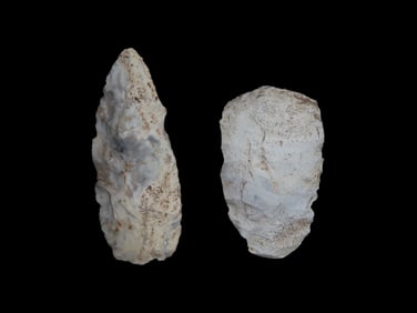 Lot of 2 Paleo Blades, found in Missouri