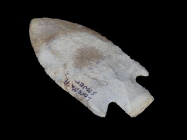 3 3/4" Smith Pt., Motley COA, found in Morgan Co., Missouri by Labette Whittle, Ex George Robertson