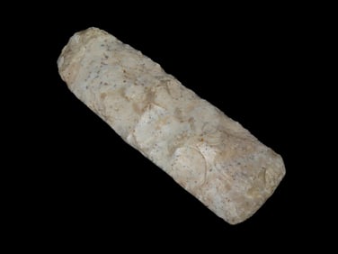 6 1/8" Flint Chisel, found in Saline Co., Missouri, Ex George Robertson Collection