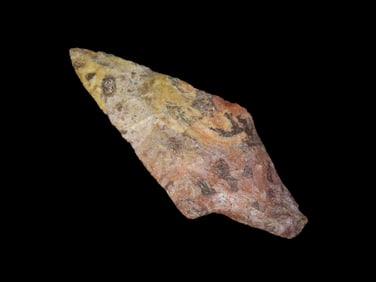 3 3/8" Gary, heat treated Burlington Chert, found in Ripley Co., Missouri, Ex George Robertson