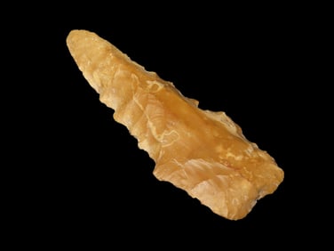 2 5/8" Kirk Serrated, found in Greene Co., Arkansas, Ex George Robertson Collection