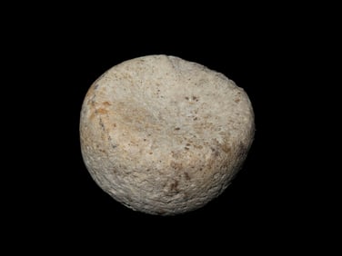 2" Hardstone Discoidal, found in Butler Co., Missouri, Ex George Robertson Collection