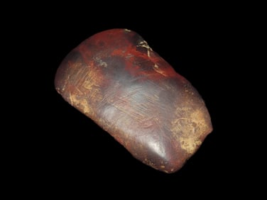 2 3/4" Hematite Celt, found in Jefferson Co., Missouri, Ex George Robertson Collection