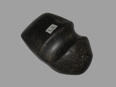 4" 3/4 Groove Axe, Highly Polished, found in Jefferson Co., Missouri, Ex George Robertson Collection