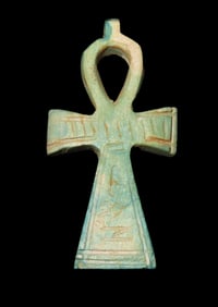 1 7/8" Authentic Ancient Ankh Amulet