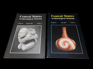 2 Central States Archaeological Journals- July & October 2005